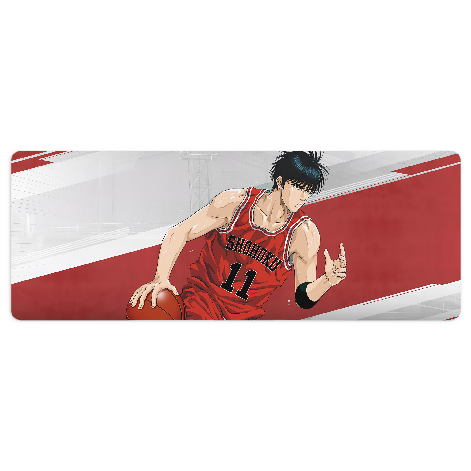 （画像用） SLAM DUNK／スラムダンク ステッチ加工 大判デスクマット／滑り止めマウスパッド