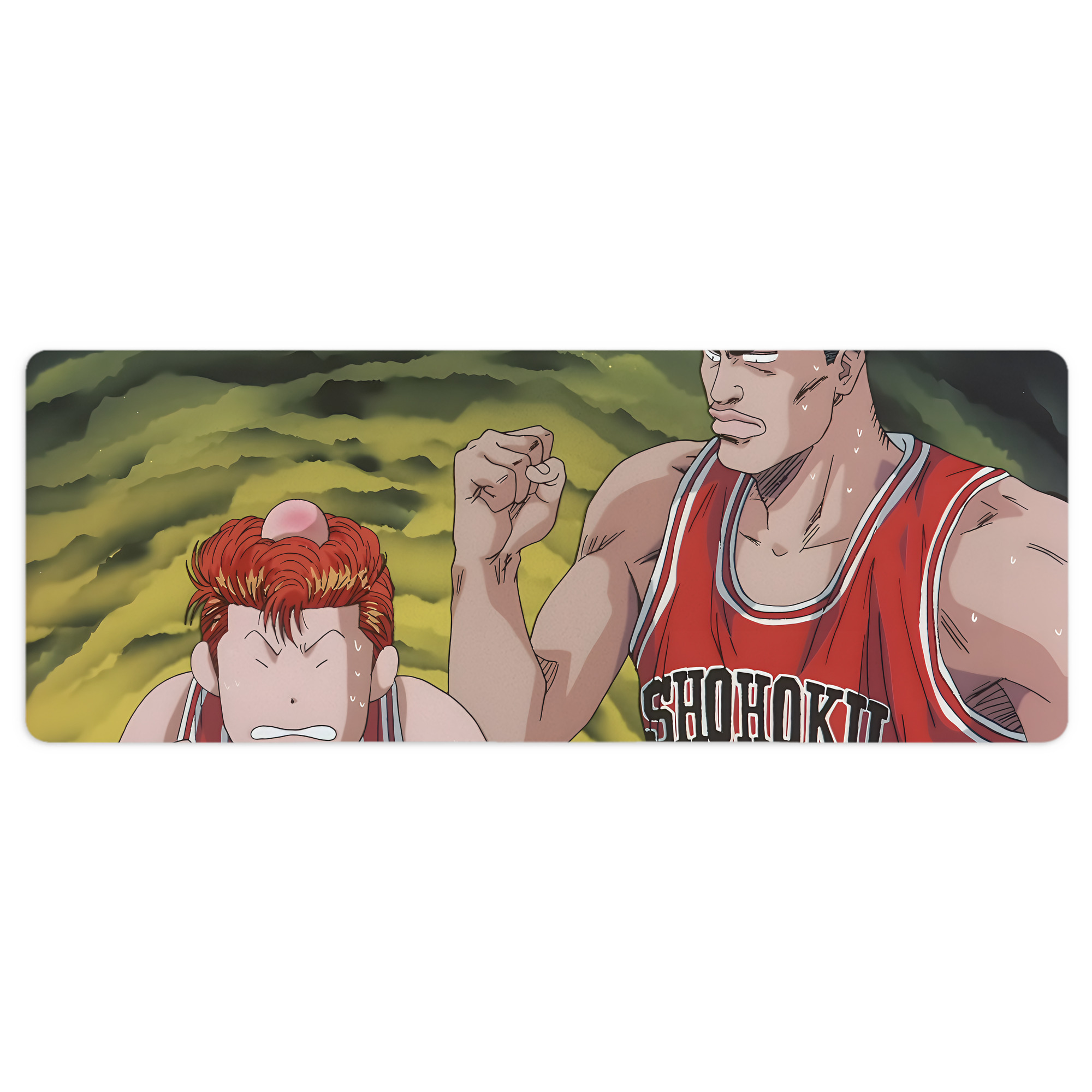 （画像用） SLAM DUNK／スラムダンク ステッチ加工 大判デスクマット／滑り止めマウスパッド
