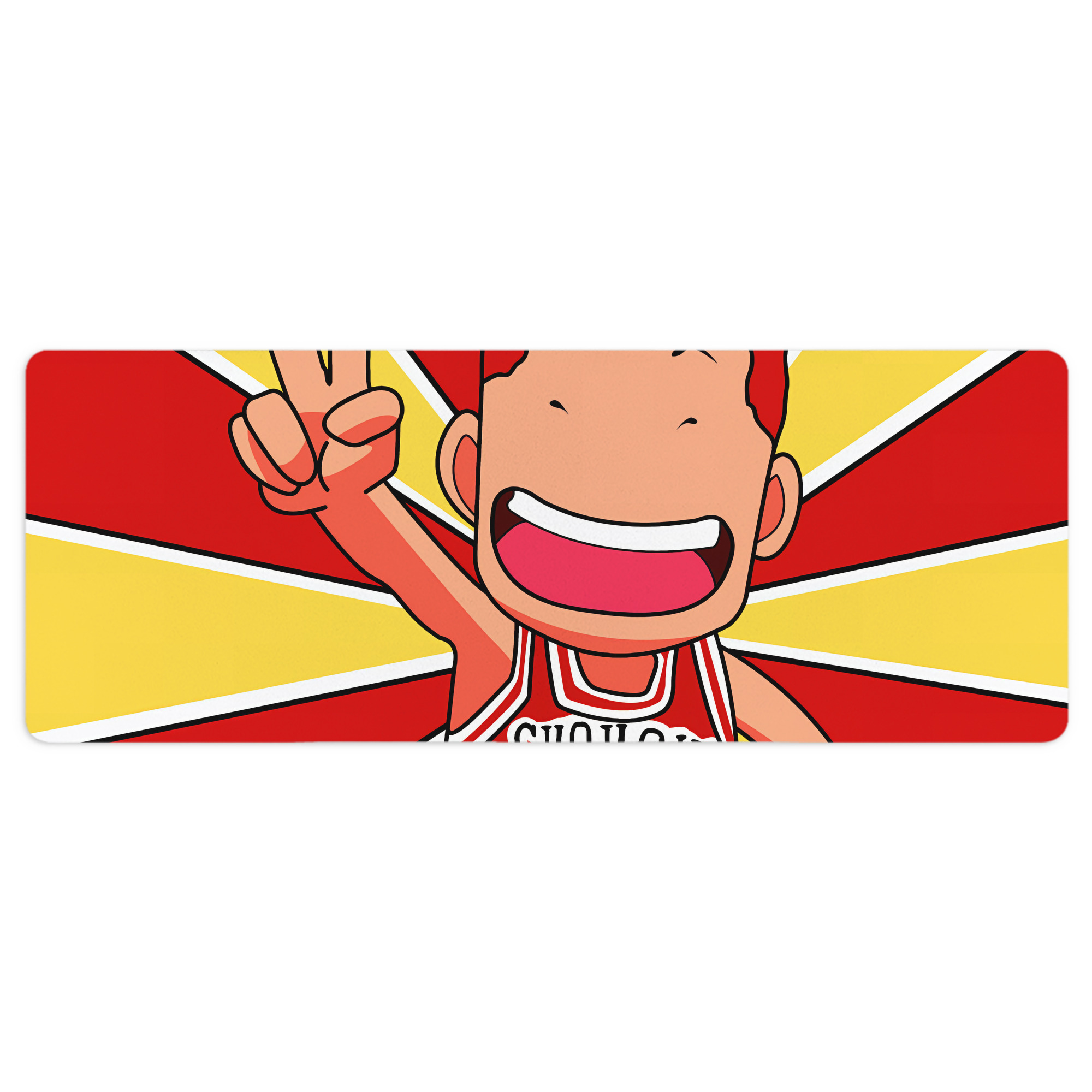（画像用） SLAM DUNK／スラムダンク ステッチ加工 大判デスクマット／滑り止めマウスパッド