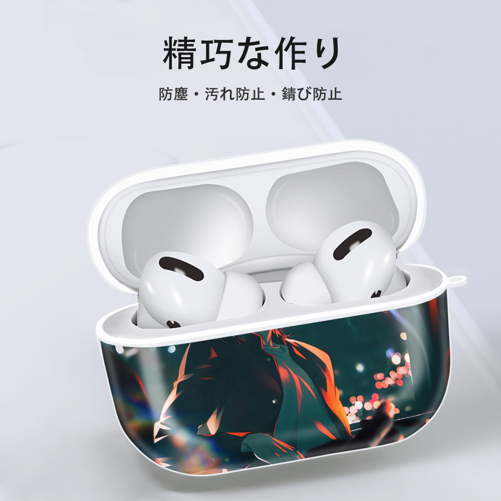 SLAM DUNK／スラムダンク 【AirPods Pro用】ハードシェル保護ケース 耐衝撃・防指紋・カラビナ付き商品仕様