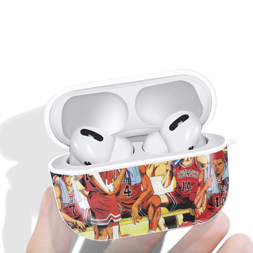 SLAM DUNK／スラムダンク 【AirPods Pro用】ハードシェル保護ケース 耐衝撃・防指紋・カラビナ付き商品仕様