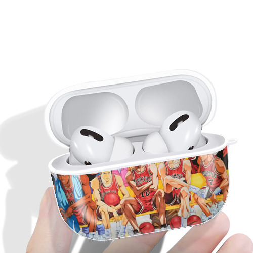 SLAM DUNK／スラムダンク 【AirPods Pro用】ハードシェル保護ケース 耐衝撃・防指紋・カラビナ付き商品仕様