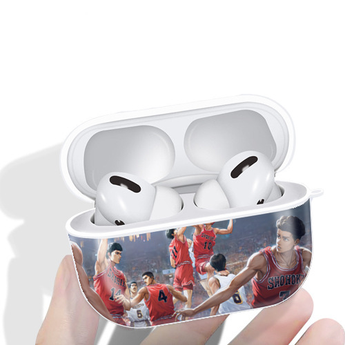 SLAM DUNK／スラムダンク 【AirPods Pro用】ハードシェル保護ケース 耐衝撃・防指紋・カラビナ付き商品仕様