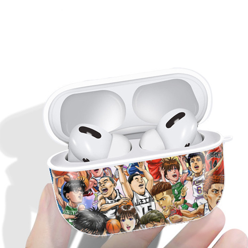 SLAM DUNK／スラムダンク 【AirPods Pro用】ハードシェル保護ケース 耐衝撃・防指紋・カラビナ付き商品仕様