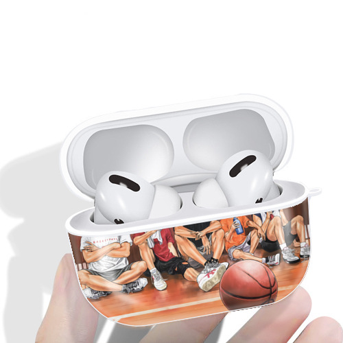 SLAM DUNK／スラムダンク 【AirPods Pro用】ハードシェル保護ケース 耐衝撃・防指紋・カラビナ付き商品仕様