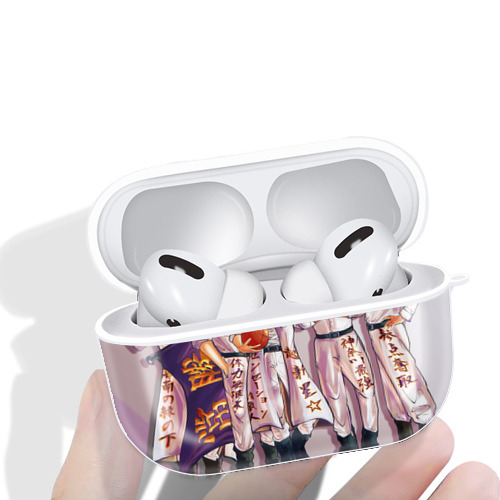 SLAM DUNK／スラムダンク 【AirPods Pro用】ハードシェル保護ケース 耐衝撃・防指紋・カラビナ付き商品仕様