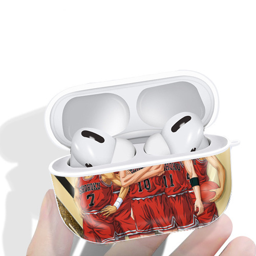 SLAM DUNK／スラムダンク 【AirPods Pro用】ハードシェル保護ケース 耐衝撃・防指紋・カラビナ付き商品仕様