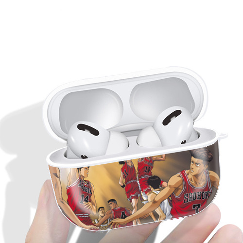 SLAM DUNK／スラムダンク 【AirPods Pro用】ハードシェル保護ケース 耐衝撃・防指紋・カラビナ付き商品仕様