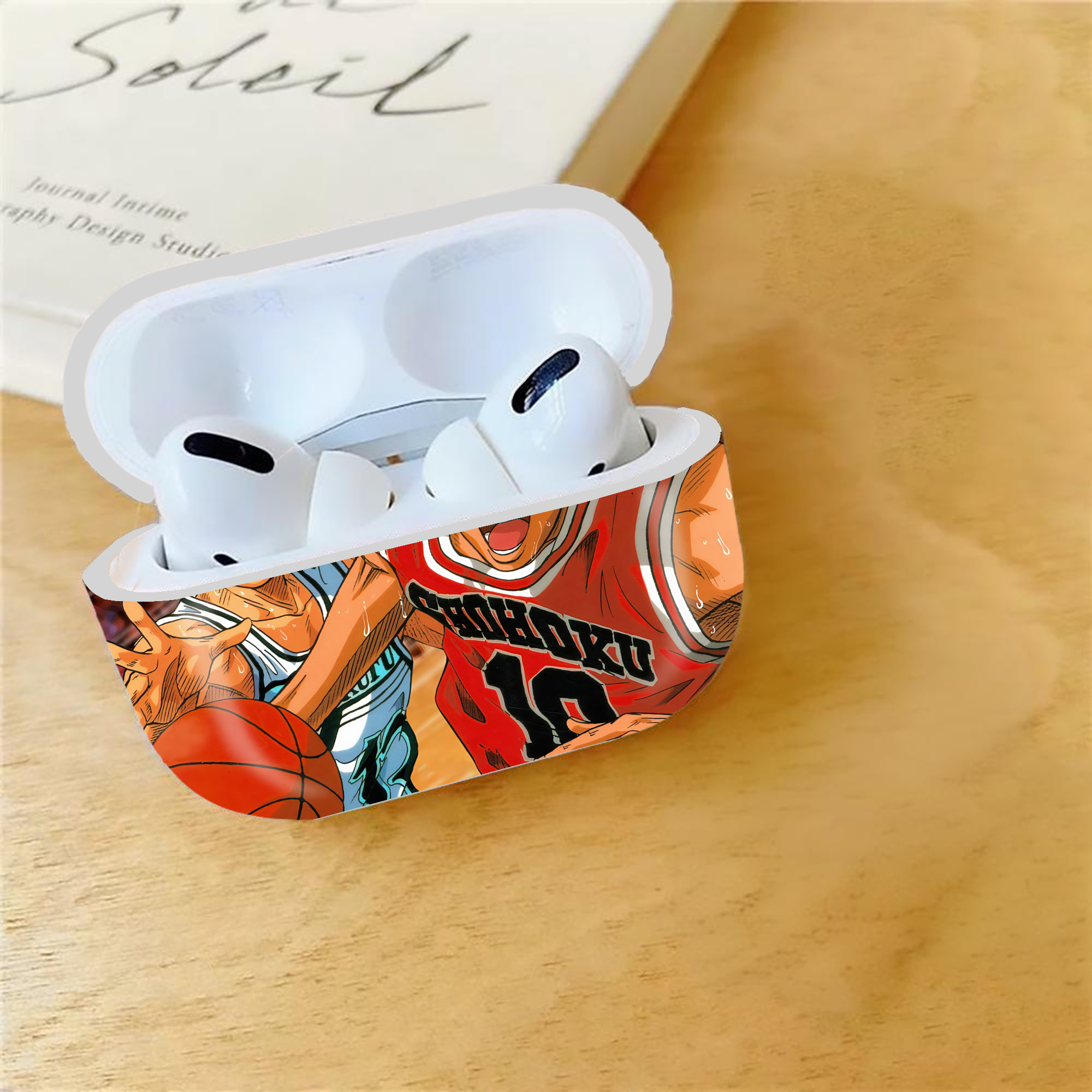 SLAM DUNK／スラムダンク 【AirPods Pro用】ハードシェル保護ケース 耐衝撃・防指紋・カラビナ付き商品仕様