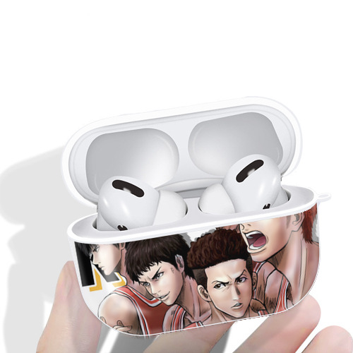 SLAM DUNK／スラムダンク 【AirPods Pro用】ハードシェル保護ケース 耐衝撃・防指紋・カラビナ付き商品仕様