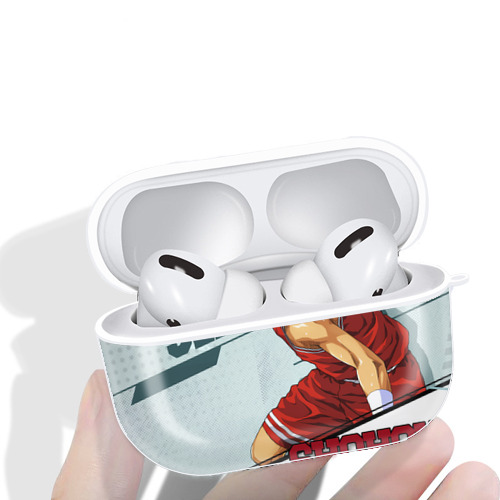 SLAM DUNK／スラムダンク 【AirPods Pro用】ハードシェル保護ケース 耐衝撃・防指紋・カラビナ付き商品仕様