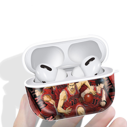 SLAM DUNK／スラムダンク 【AirPods Pro用】ハードシェル保護ケース 耐衝撃・防指紋・カラビナ付き商品仕様