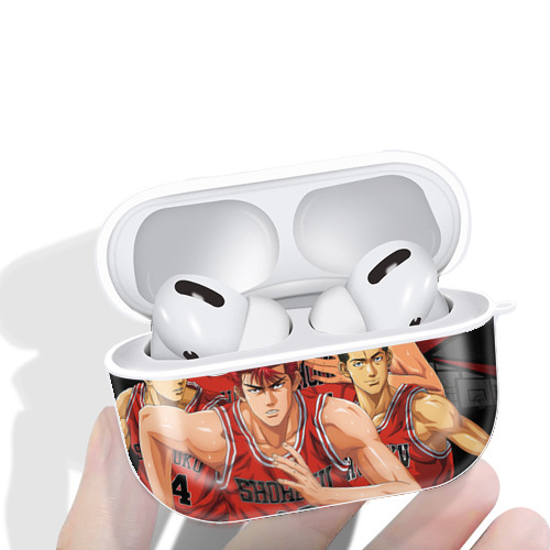 SLAM DUNK／スラムダンク 【AirPods Pro用】ハードシェル保護ケース 耐衝撃・防指紋・カラビナ付き商品仕様
