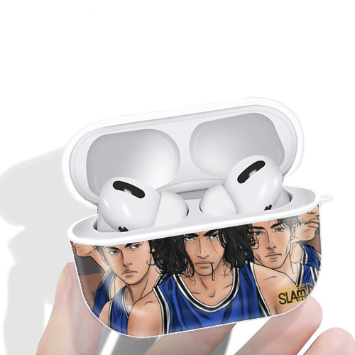 SLAM DUNK／スラムダンク 【AirPods Pro用】ハードシェル保護ケース 耐衝撃・防指紋・カラビナ付き商品仕様