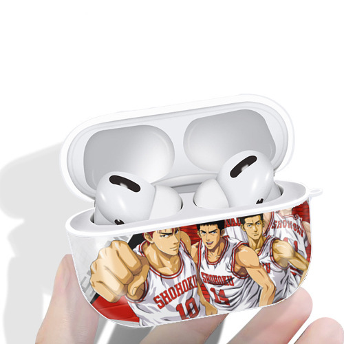 SLAM DUNK／スラムダンク 【AirPods Pro用】ハードシェル保護ケース 耐衝撃・防指紋・カラビナ付き商品仕様