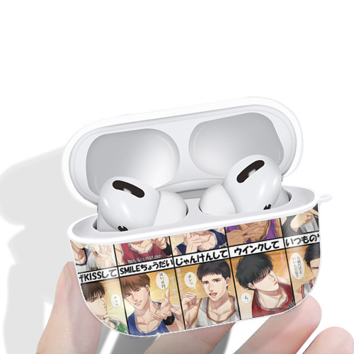 SLAM DUNK／スラムダンク 【AirPods Pro用】ハードシェル保護ケース 耐衝撃・防指紋・カラビナ付き商品仕様