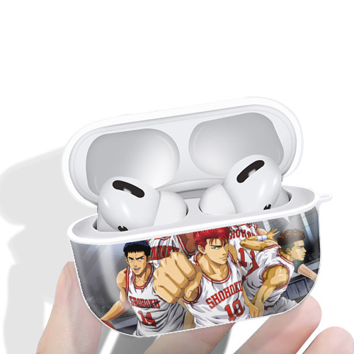 SLAM DUNK／スラムダンク 【AirPods Pro用】ハードシェル保護ケース 耐衝撃・防指紋・カラビナ付き商品仕様