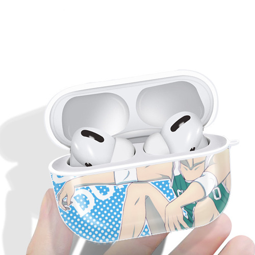 SLAM DUNK／スラムダンク 【AirPods Pro用】ハードシェル保護ケース 耐衝撃・防指紋・カラビナ付き商品仕様
