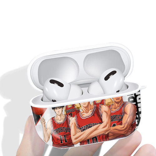 SLAM DUNK／スラムダンク 【AirPods Pro用】ハードシェル保護ケース 耐衝撃・防指紋・カラビナ付き商品仕様