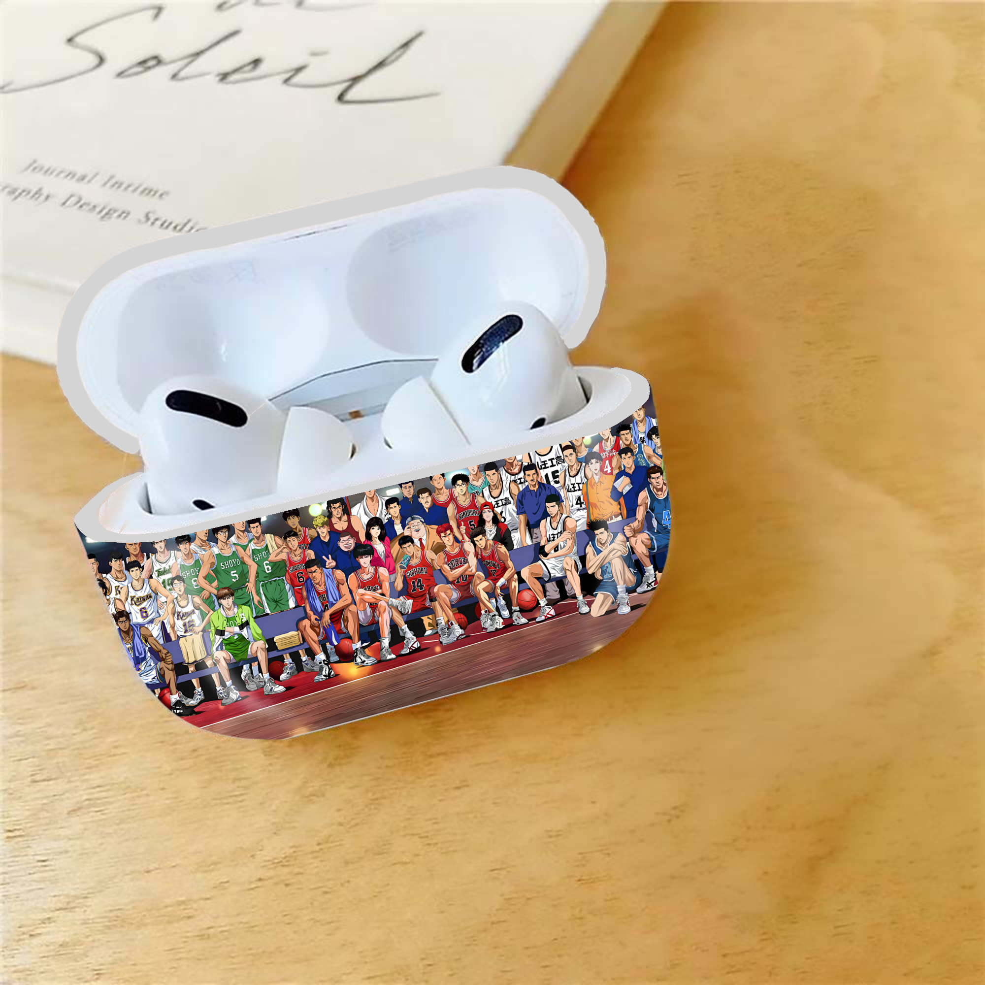 SLAM DUNK／スラムダンク 【AirPods Pro用】ハードシェル保護ケース 耐衝撃・防指紋・カラビナ付き商品仕様