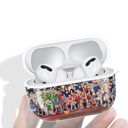 SLAM DUNK／スラムダンク 【AirPods Pro用】ハードシェル保護ケース 耐衝撃・防指紋・カラビナ付き商品仕様