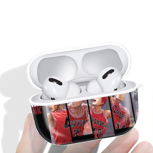 SLAM DUNK／スラムダンク 【AirPods Pro用】ハードシェル保護ケース 耐衝撃・防指紋・カラビナ付き商品仕様