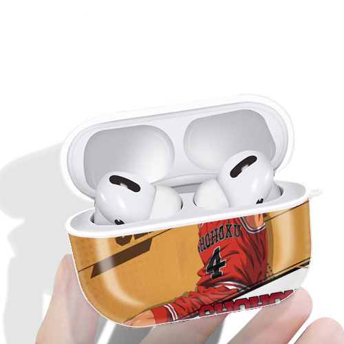 SLAM DUNK／スラムダンク 【AirPods Pro用】ハードシェル保護ケース 耐衝撃・防指紋・カラビナ付き商品仕様