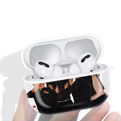 SLAM DUNK／スラムダンク 【AirPods Pro用】ハードシェル保護ケース 耐衝撃・防指紋・カラビナ付き商品仕様