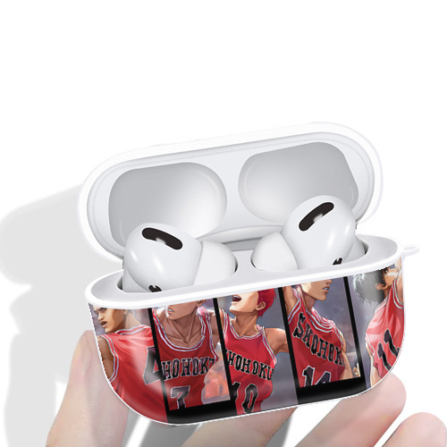 SLAM DUNK／スラムダンク 【AirPods Pro用】ハードシェル保護ケース 耐衝撃・防指紋・カラビナ付き商品仕様