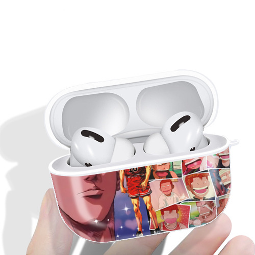 SLAM DUNK／スラムダンク 【AirPods Pro用】ハードシェル保護ケース 耐衝撃・防指紋・カラビナ付き商品仕様
