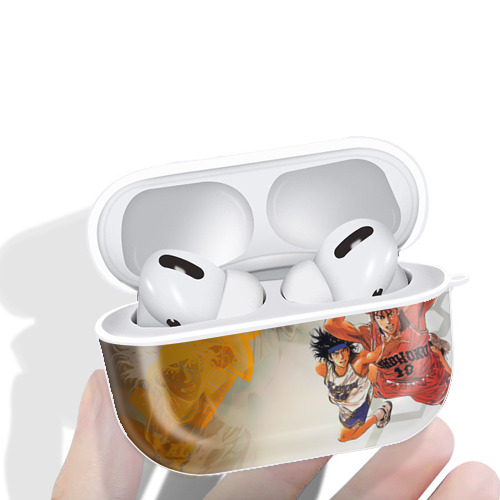 SLAM DUNK／スラムダンク 【AirPods Pro用】ハードシェル保護ケース 耐衝撃・防指紋・カラビナ付き商品仕様