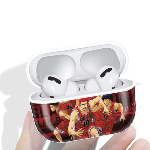SLAM DUNK／スラムダンク 【AirPods Pro用】ハードシェル保護ケース 耐衝撃・防指紋・カラビナ付き商品仕様