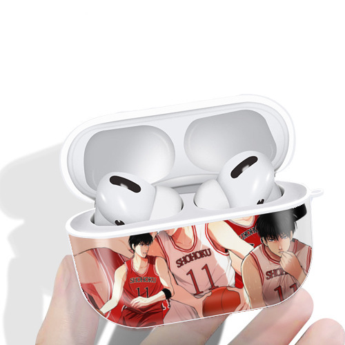 SLAM DUNK／スラムダンク 【AirPods Pro用】ハードシェル保護ケース 耐衝撃・防指紋・カラビナ付き商品仕様
