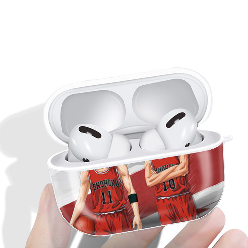 SLAM DUNK／スラムダンク 【AirPods Pro用】ハードシェル保護ケース 耐衝撃・防指紋・カラビナ付き商品仕様