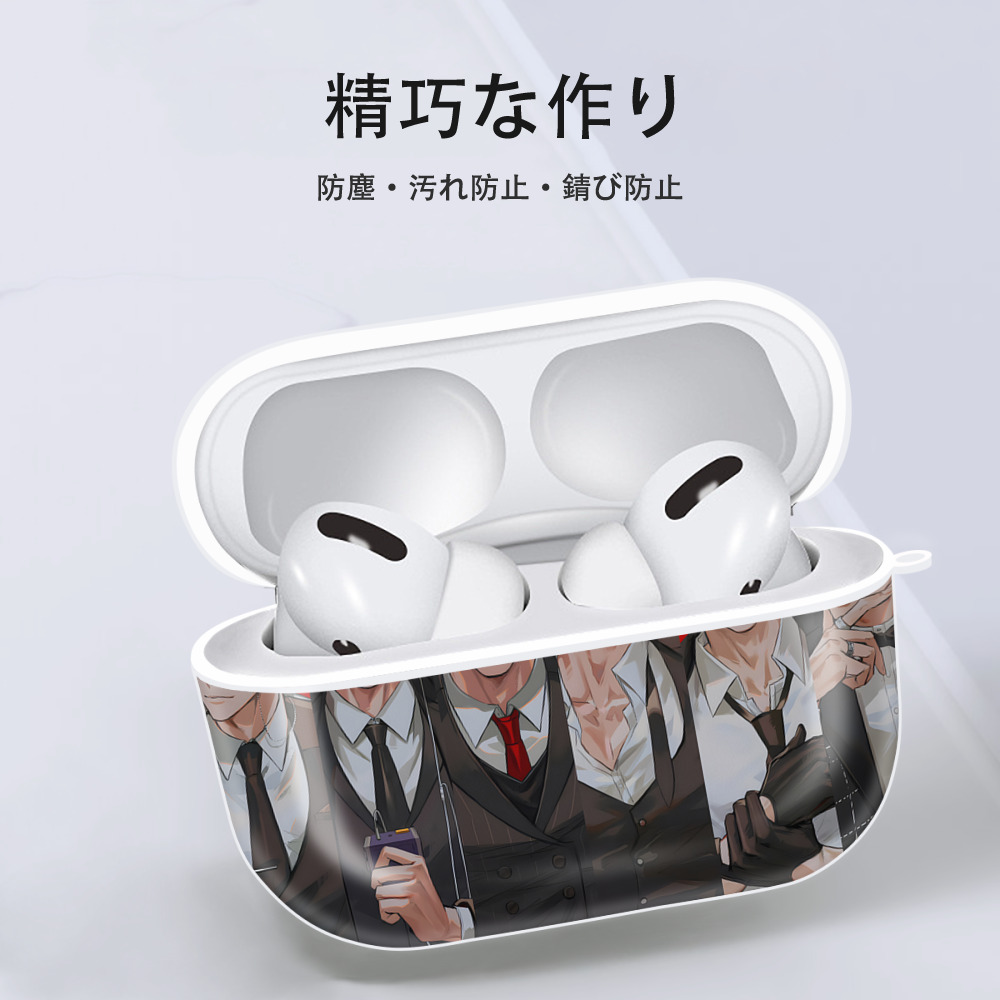 SLAM DUNK／スラムダンク 【AirPods Pro用】ハードシェル保護ケース 耐衝撃・防指紋・カラビナ付き商品仕様