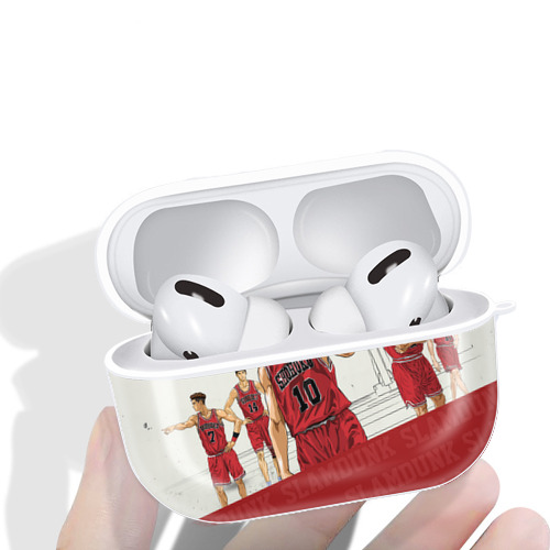 SLAM DUNK／スラムダンク 【AirPods Pro用】ハードシェル保護ケース 耐衝撃・防指紋・カラビナ付き商品仕様