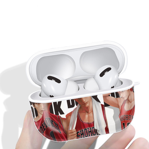 SLAM DUNK／スラムダンク 【AirPods Pro用】ハードシェル保護ケース 耐衝撃・防指紋・カラビナ付き商品仕様