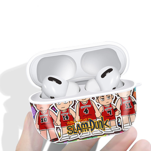 SLAM DUNK／スラムダンク 【AirPods Pro用】ハードシェル保護ケース 耐衝撃・防指紋・カラビナ付き商品仕様