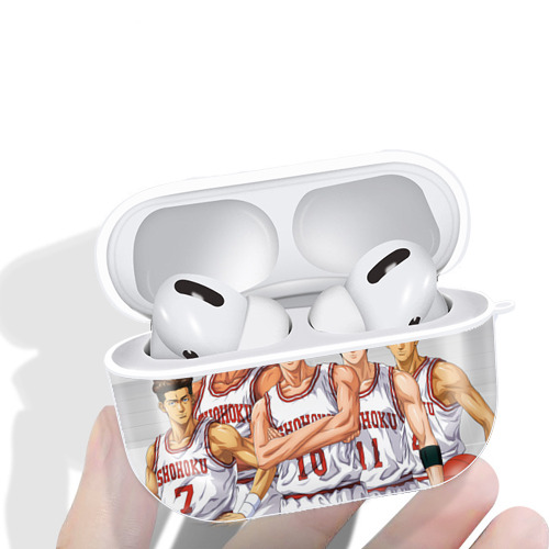 SLAM DUNK／スラムダンク 【AirPods Pro用】ハードシェル保護ケース 耐衝撃・防指紋・カラビナ付き商品仕様