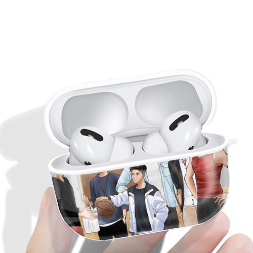 SLAM DUNK／スラムダンク 【AirPods Pro用】ハードシェル保護ケース 耐衝撃・防指紋・カラビナ付き商品仕様