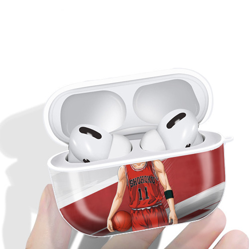 SLAM DUNK／スラムダンク 【AirPods Pro用】ハードシェル保護ケース 耐衝撃・防指紋・カラビナ付き商品仕様