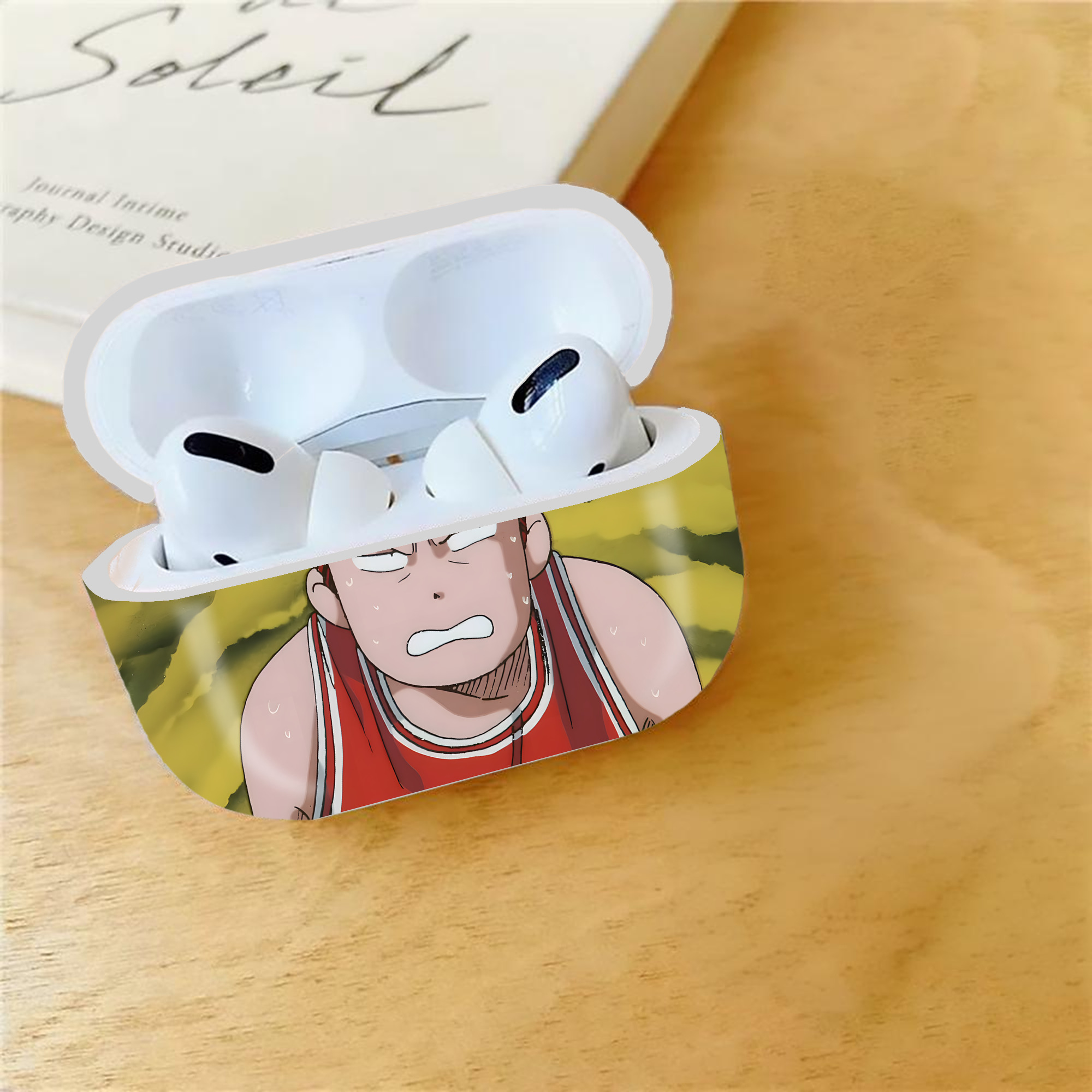 SLAM DUNK／スラムダンク 【AirPods Pro用】ハードシェル保護ケース 耐衝撃・防指紋・カラビナ付き商品仕様