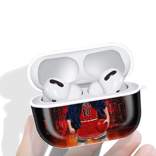 SLAM DUNK／スラムダンク 【AirPods Pro用】ハードシェル保護ケース 耐衝撃・防指紋・カラビナ付き商品仕様