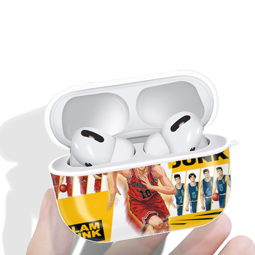 SLAM DUNK／スラムダンク 【AirPods Pro用】ハードシェル保護ケース 耐衝撃・防指紋・カラビナ付き商品仕様
