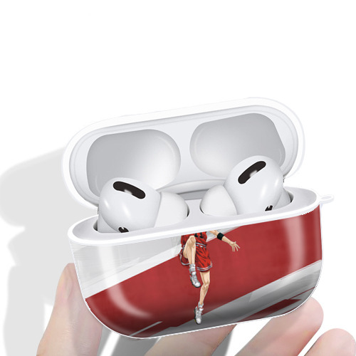 SLAM DUNK／スラムダンク 【AirPods Pro用】ハードシェル保護ケース 耐衝撃・防指紋・カラビナ付き商品仕様