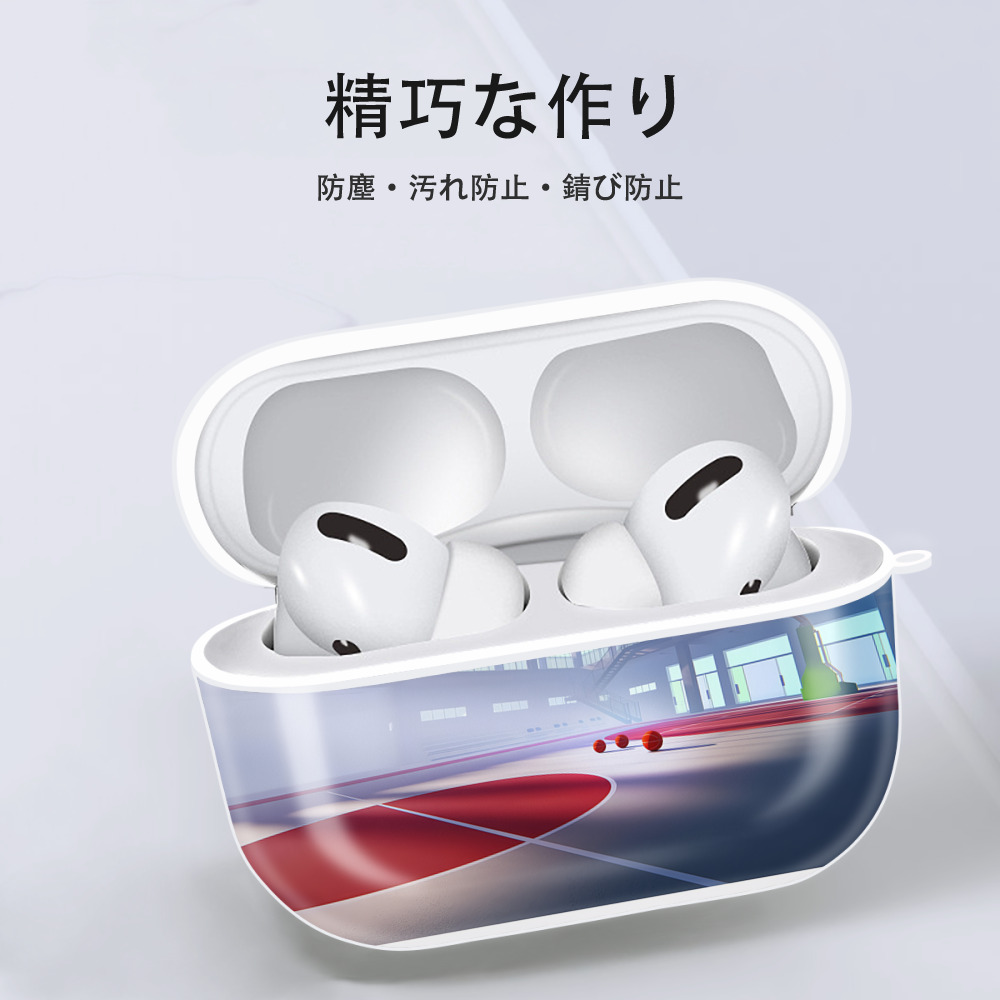 SLAM DUNK／スラムダンク 【AirPods Pro用】ハードシェル保護ケース 耐衝撃・防指紋・カラビナ付き商品仕様