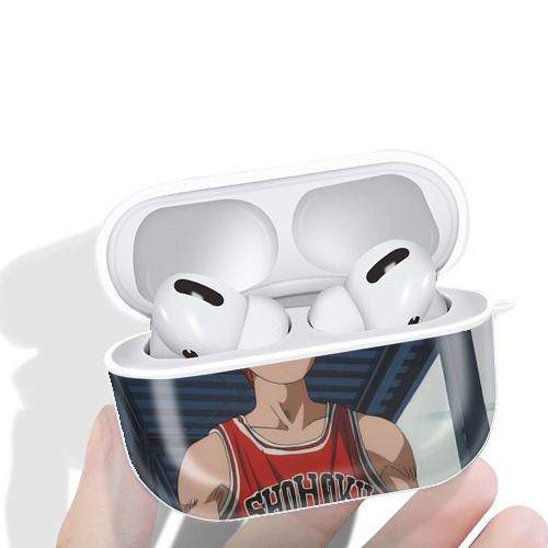 SLAM DUNK／スラムダンク 【AirPods Pro用】ハードシェル保護ケース 耐衝撃・防指紋・カラビナ付き商品仕様