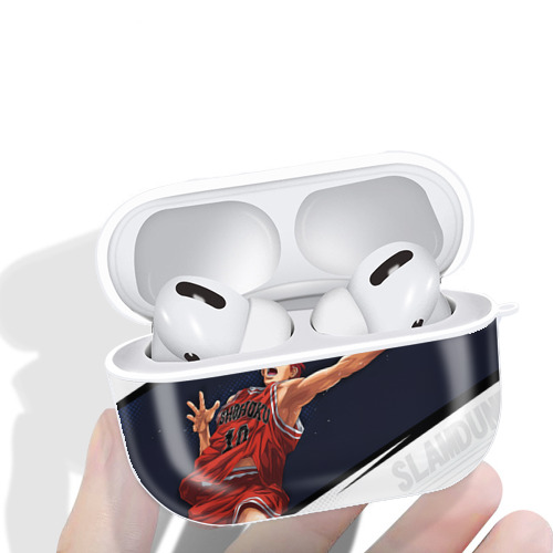 SLAM DUNK／スラムダンク 【AirPods Pro用】ハードシェル保護ケース 耐衝撃・防指紋・カラビナ付き商品仕様