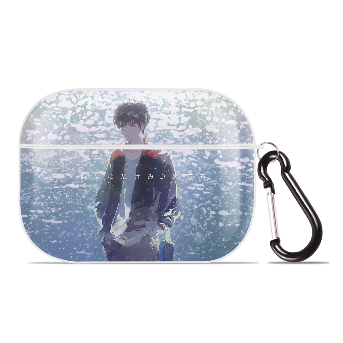 （画像用） SLAM DUNK／スラムダンク 【AirPods Pro用】ハードシェル保護ケース 耐衝撃・防指紋・カラビナ付き商品仕様