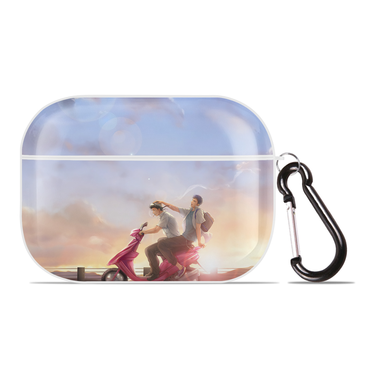 （画像用） SLAM DUNK／スラムダンク 【AirPods Pro用】ハードシェル保護ケース 耐衝撃・防指紋・カラビナ付き商品仕様